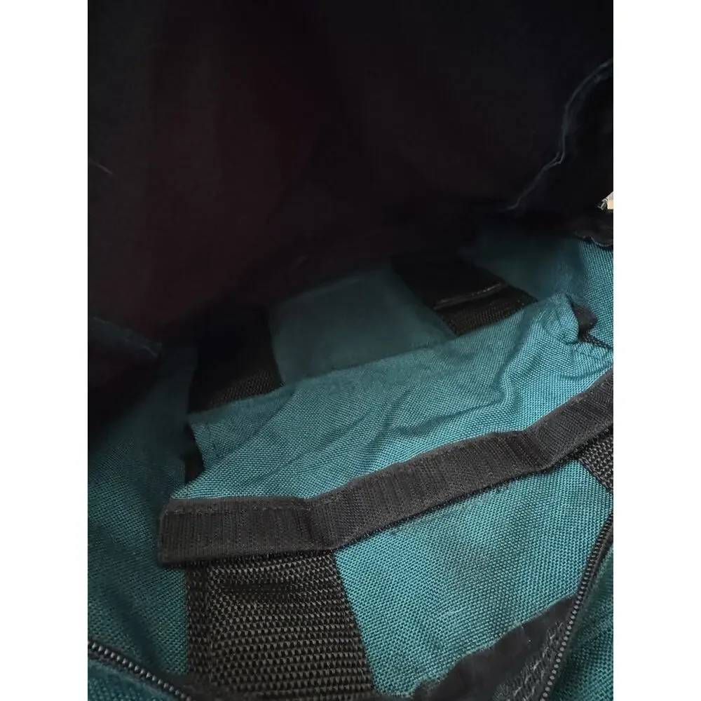 Vintage Cencal Aviation Products Teal USA Flight Bag Pilot Gear Carry Case‎ READ